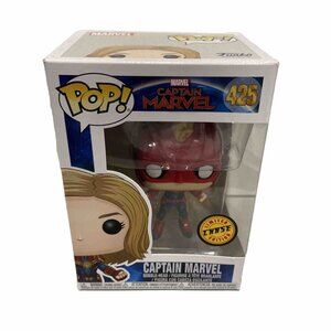 Funko Pop! Vinyl: Marvel - Captain Marvel(Masked) (Chase)